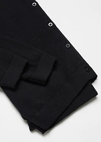 Cotton-blend cardigan