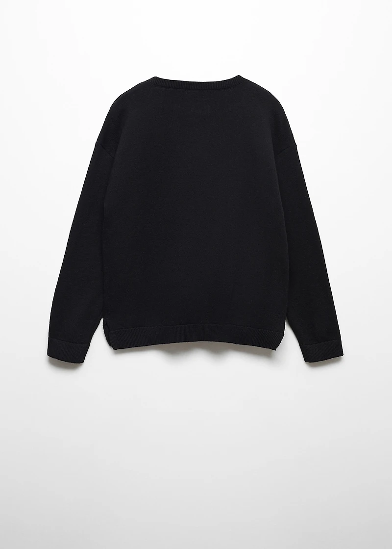 Cotton-blend cardigan