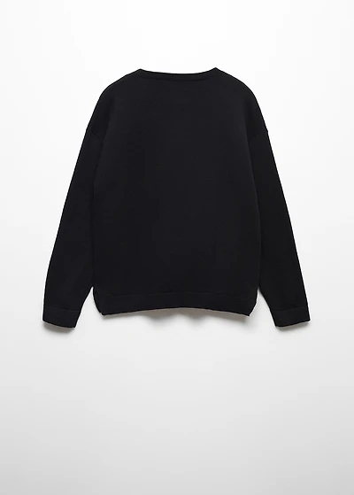 Cotton-blend cardigan