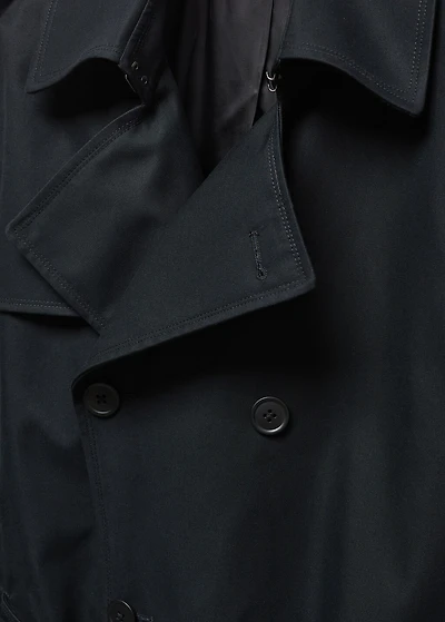 Classic water-repellent trench coat