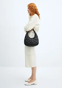 Quilted shoulder bag