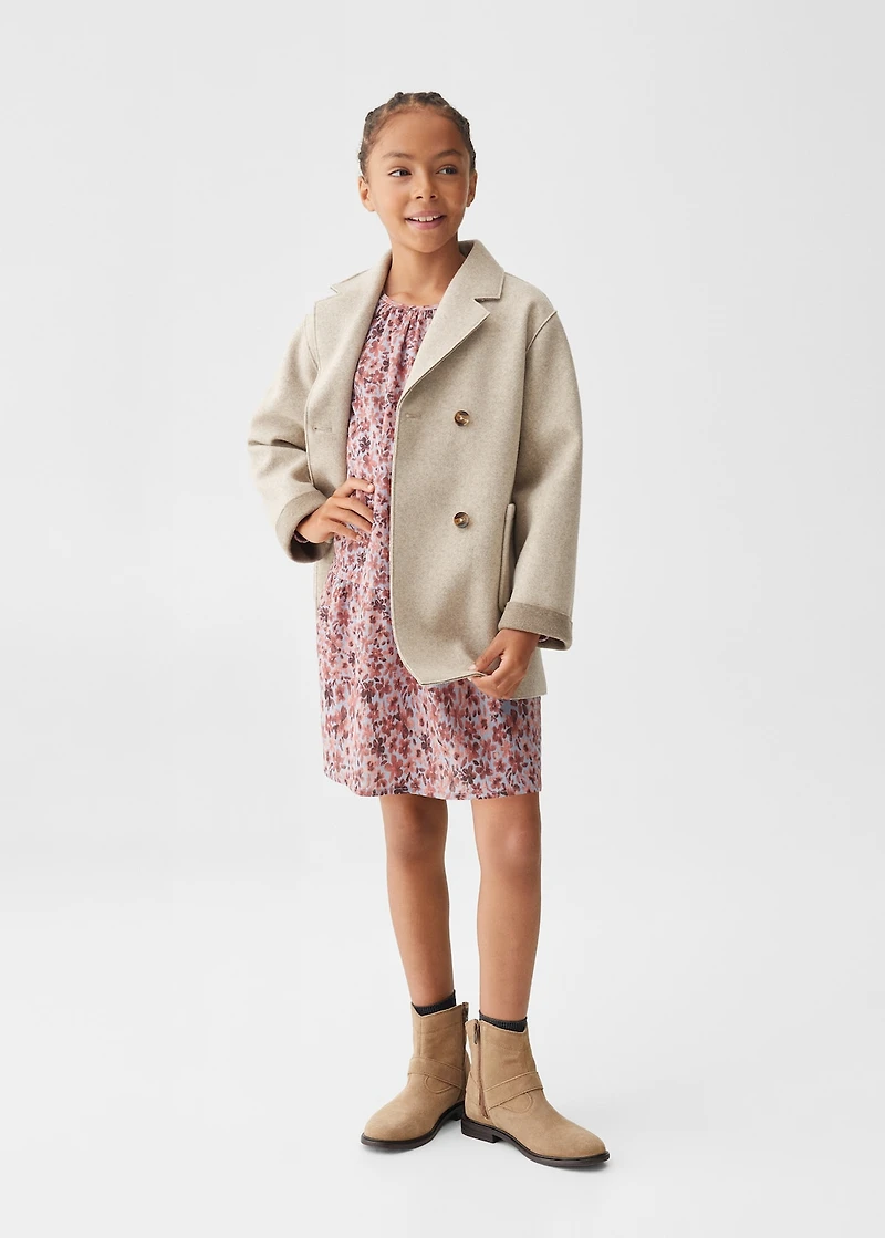 Double-breasted coat