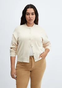 Flared cropped corduroy pants