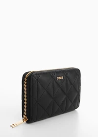 Padded logo wallet
