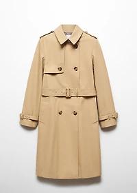 Classic trench coat with belt