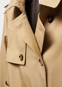 Classic trench coat with belt