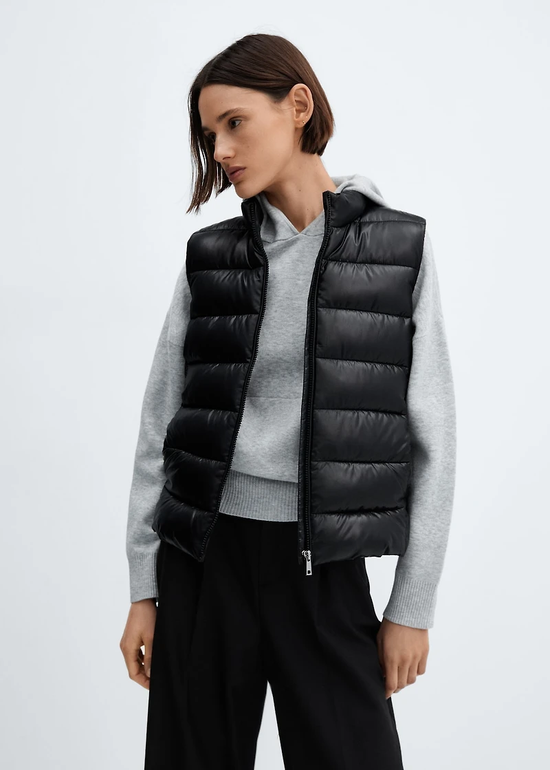Ultra-light quilted vest
