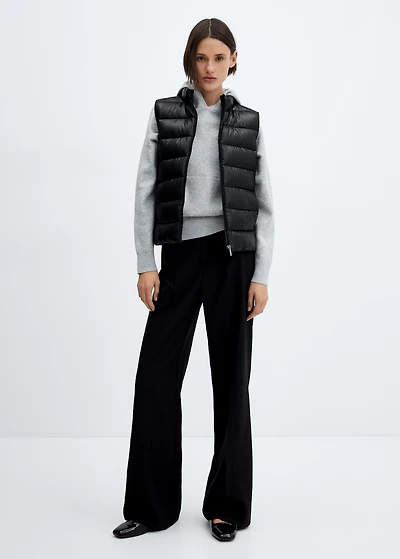 Ultra-light quilted vest