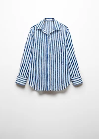 100% cotton striped shirt
