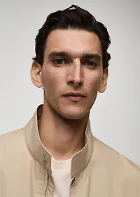 100% cotton jacket with pockets