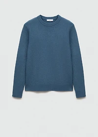 Regular-fit knitted sweater