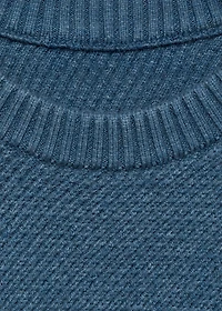 Regular-fit knitted sweater
