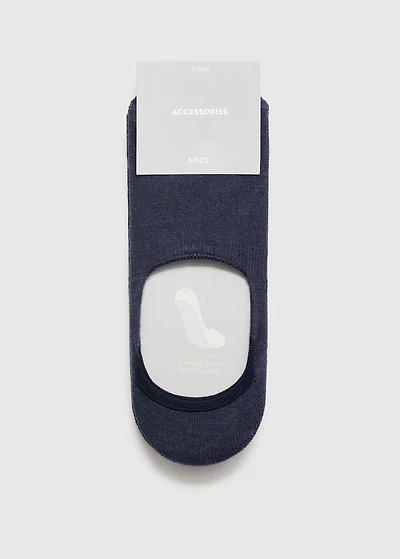 Pack of 3 cotton socks