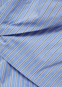 Striped strapless top