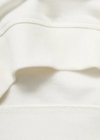 Printed cotton sweatshirt