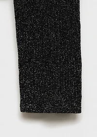 Crewneck lurex sweater