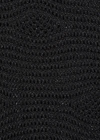 Knitted lurex top with lace design