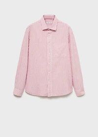 100% cotton kodak striped shirt