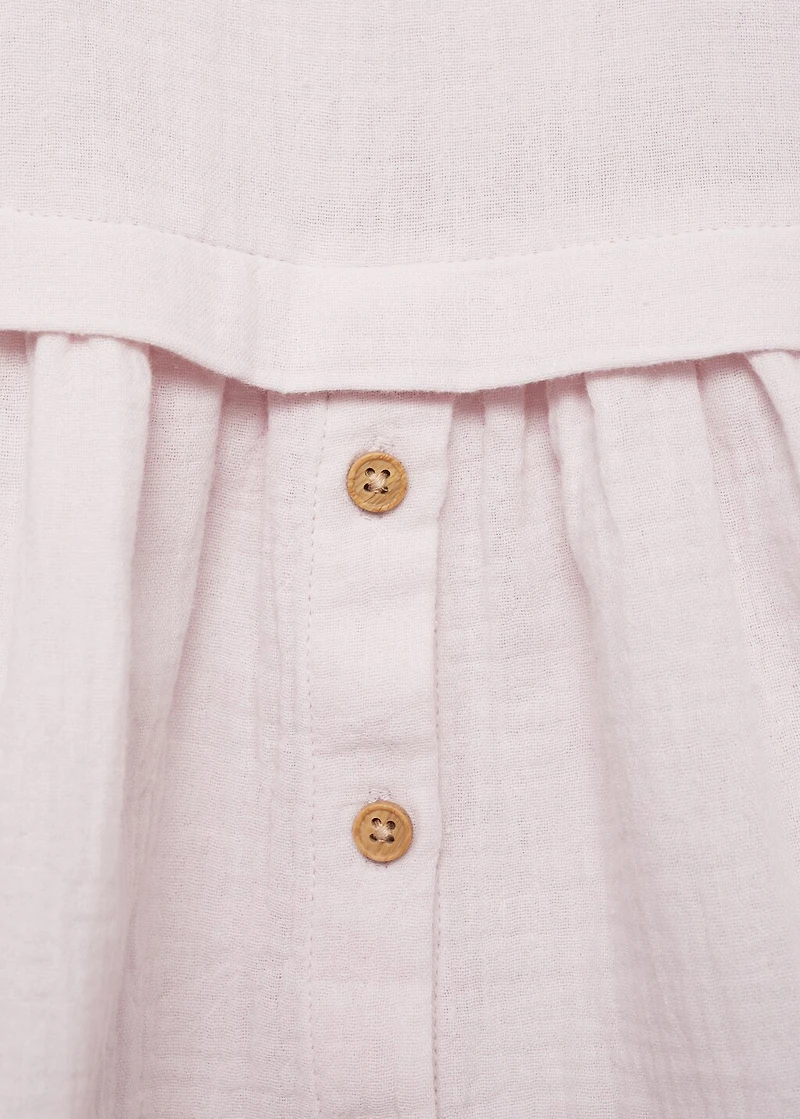 Buttons cotton dress