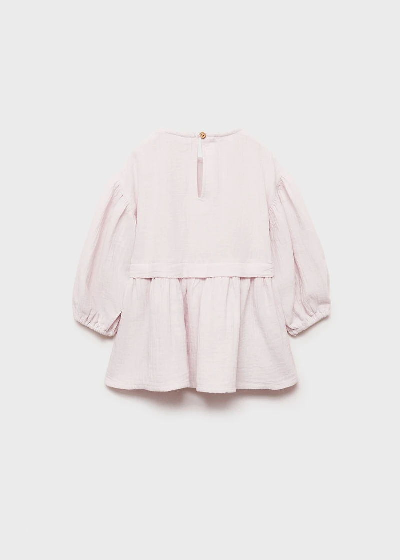 Buttons cotton dress