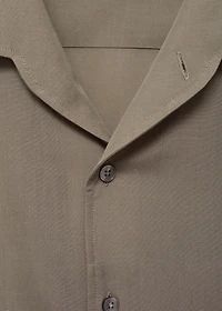 Regular-fit lyocell shirt