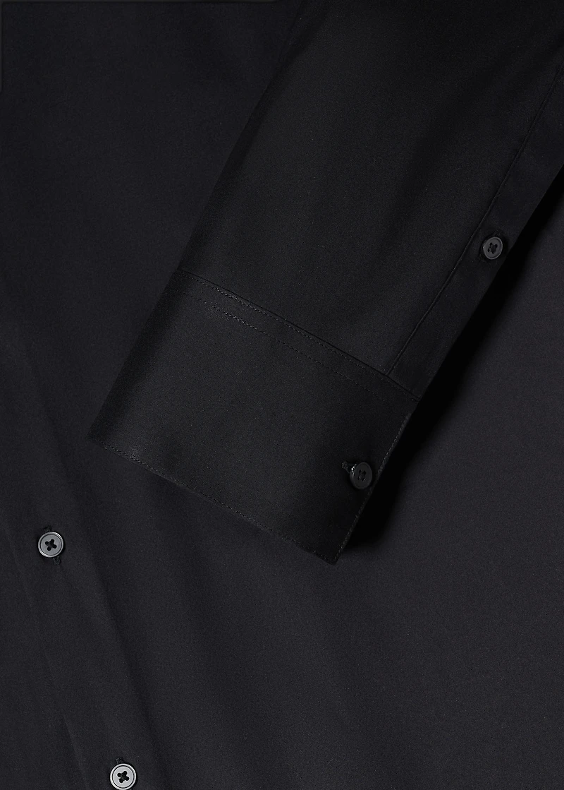 Regular-fit lyocell shirt