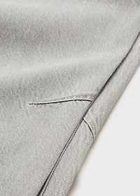 High-waist balloon jeans