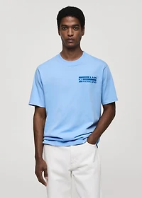 100% cotton printed t-shirt