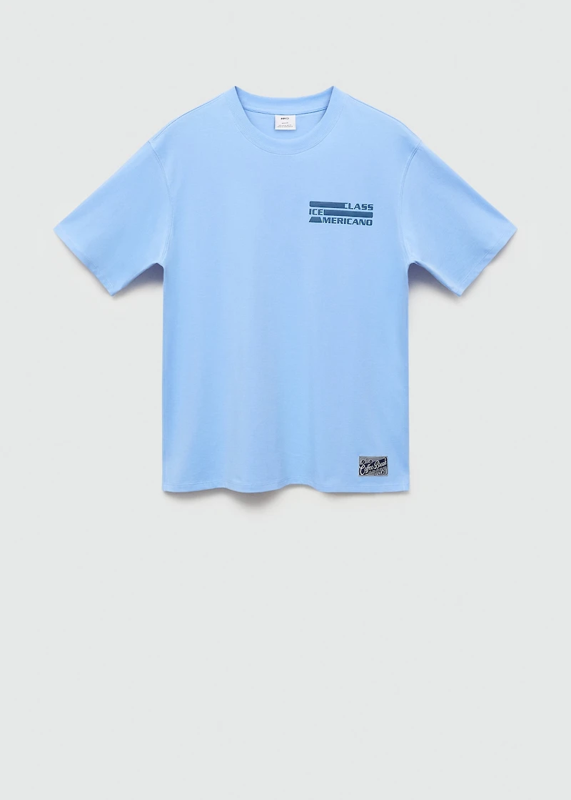 100% cotton printed t-shirt