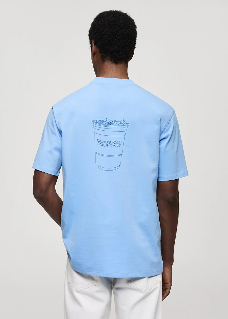 100% cotton printed t-shirt