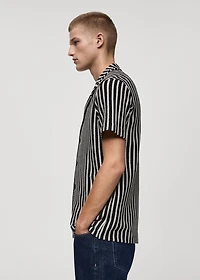 Crochet knitted shirt