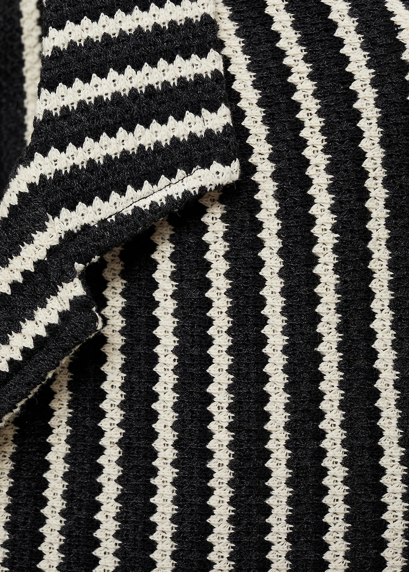 Crochet knitted shirt