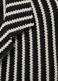 Crochet knitted shirt