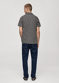 Crochet knitted shirt