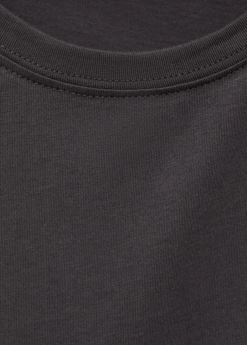 Studded sleeveless T-shirt