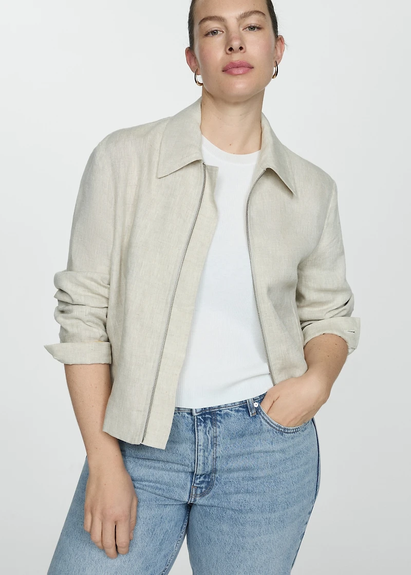 Blanca straight-fit cropped jeans