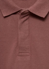 Polo shirt with embroidered detail