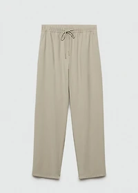 Drawstring jogger pants