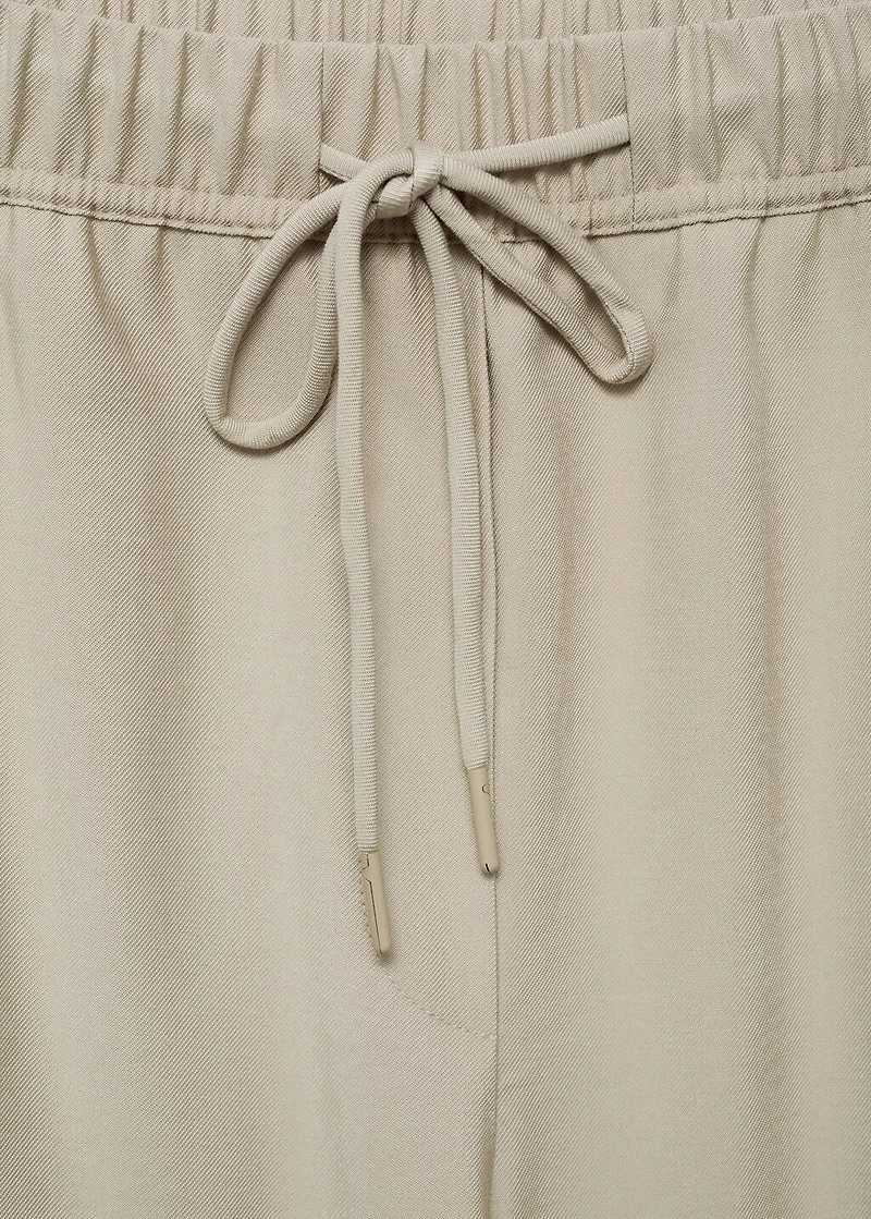 Drawstring jogger pants