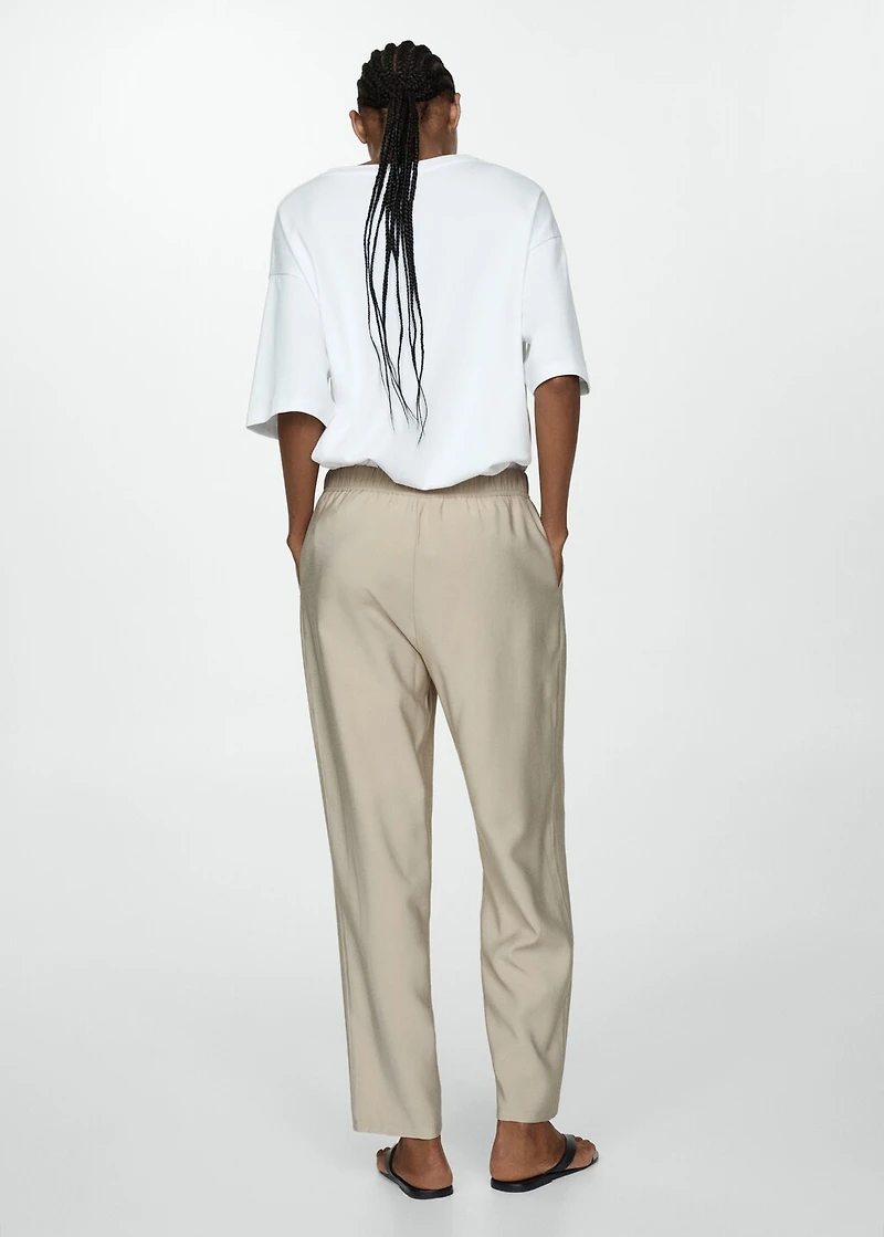 Drawstring jogger pants