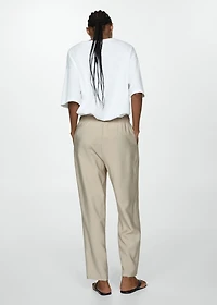 Drawstring jogger pants