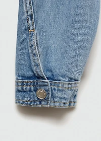 Pocketed denim jacket