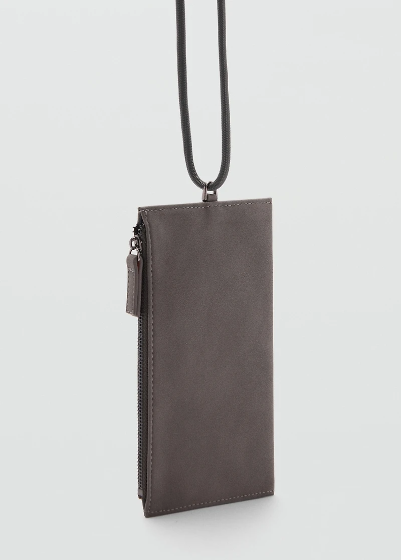 Mini shoulder bag card holder