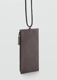 Mini shoulder bag card holder