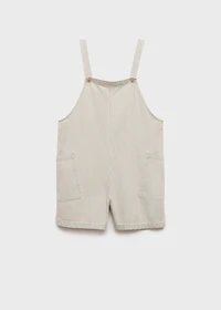 Denim dungarees stripes