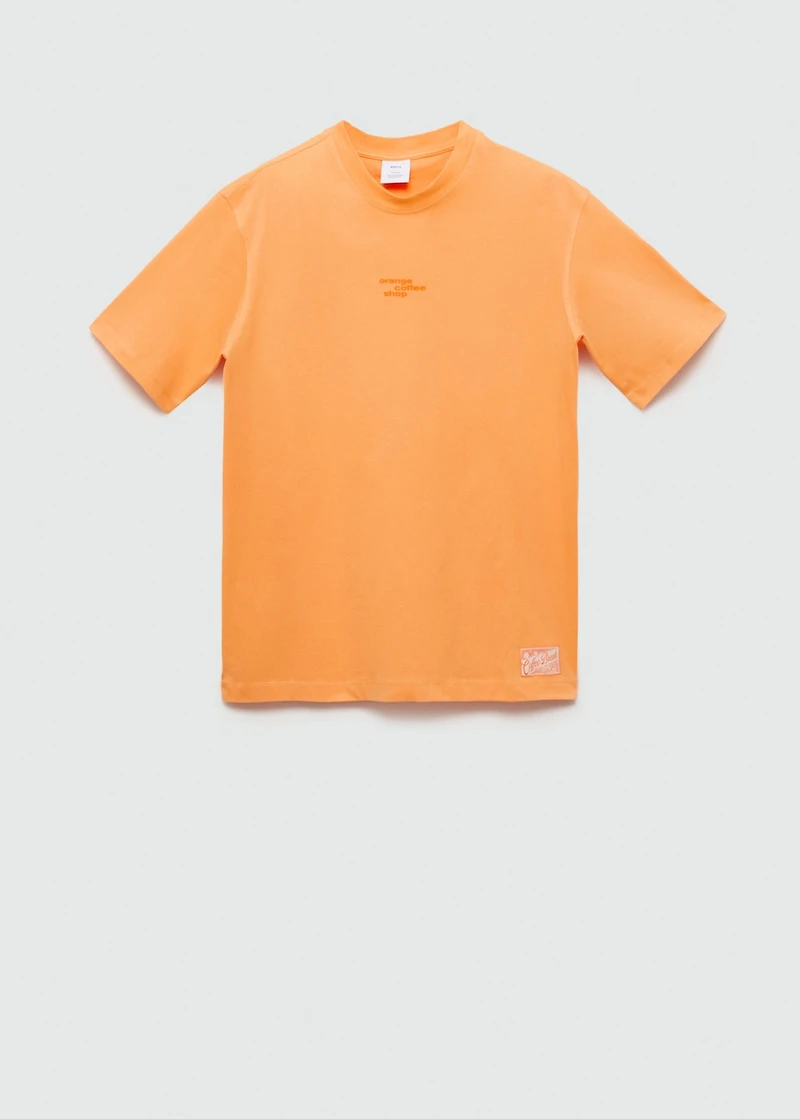 100% cotton printed t-shirt