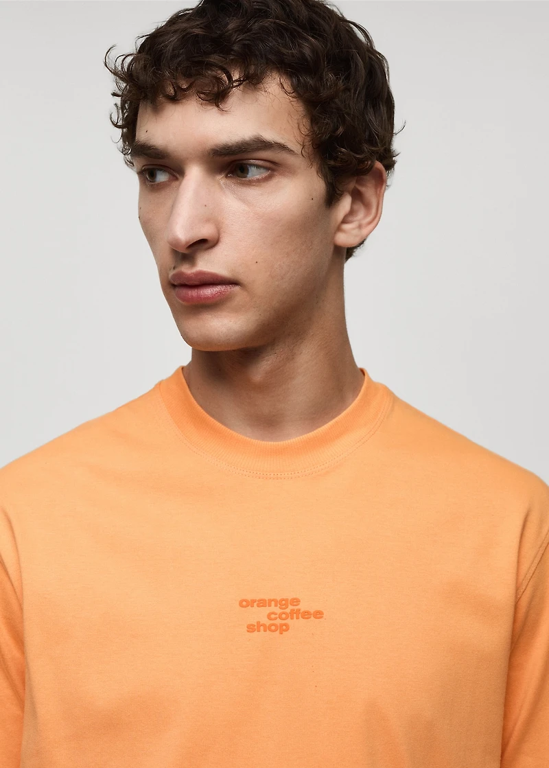 100% cotton printed t-shirt