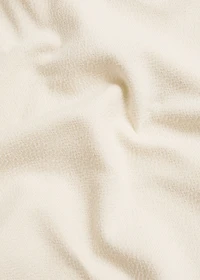 Regular-fit textured cotton polo shirt