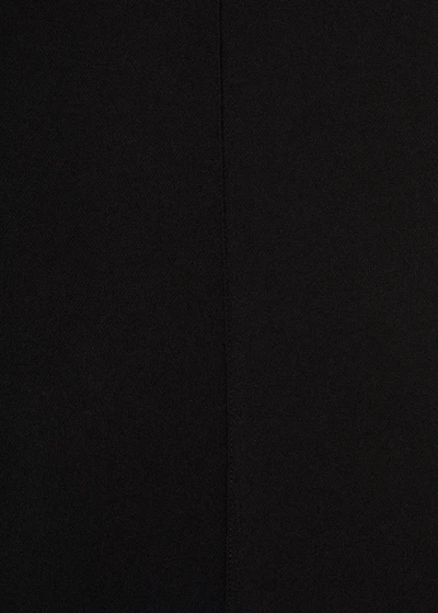 Buttons straight-fit pants