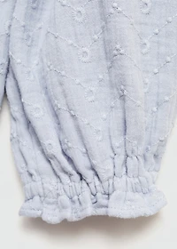 Embroidered detail dress